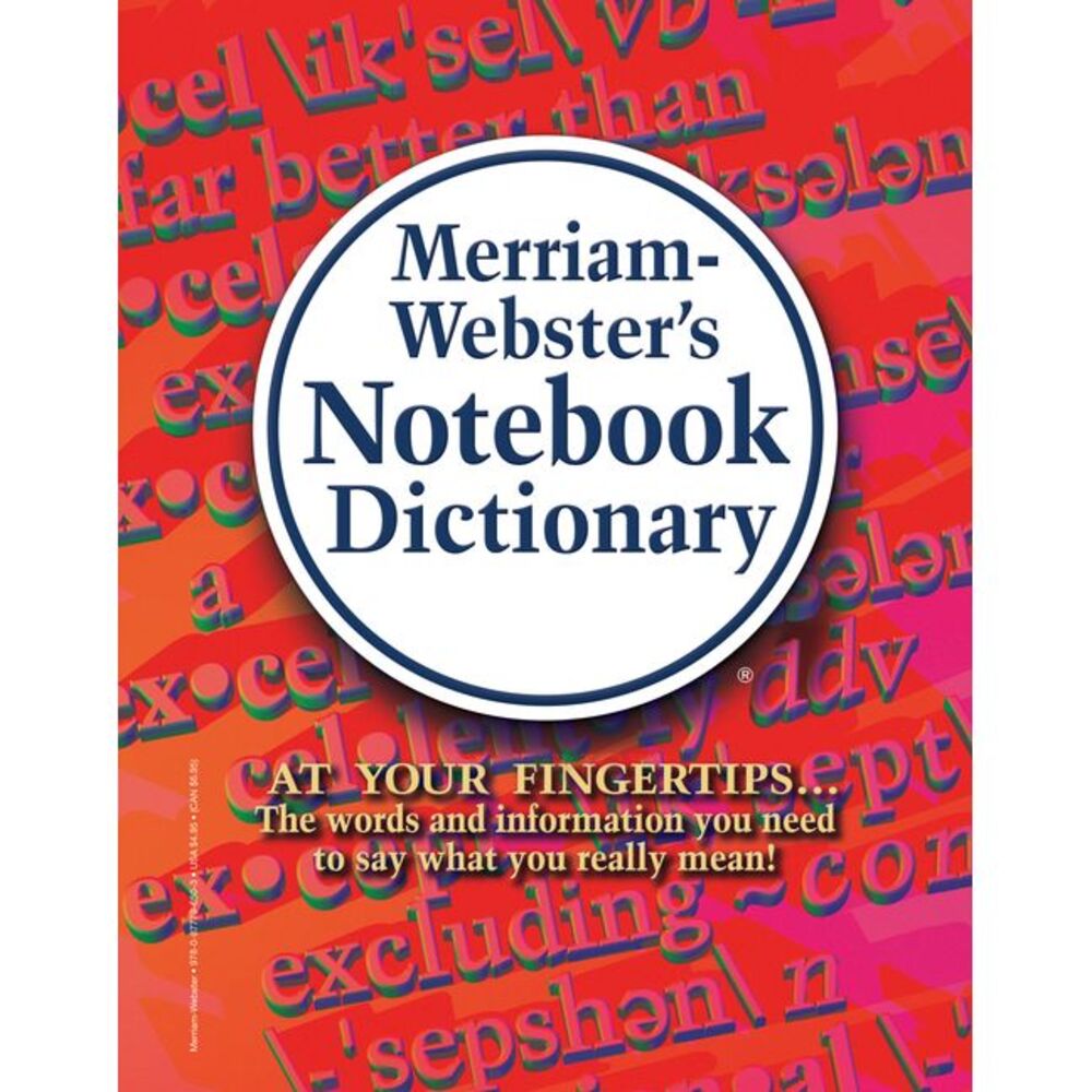 Merriam-Webster's Notebook Dictionary -- Merriam-Webster